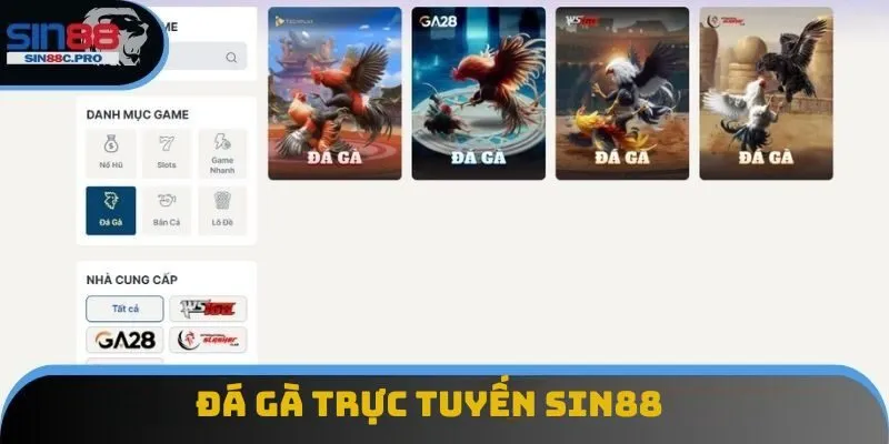 Đá gà trực tuyến được tích hợp tại sảnh cược dễ dàng đặt cược