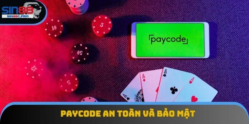 PAYCODE được đánh giá cao về tính an toàn và bảo mật